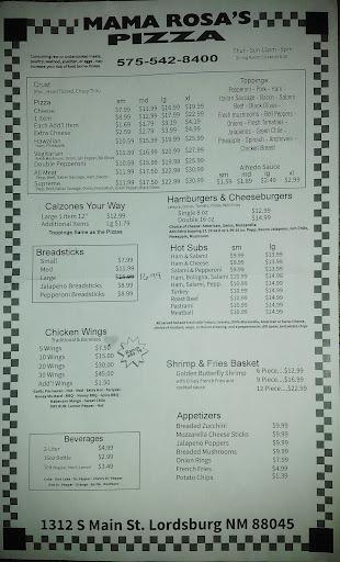 Mama Rosa's Pizza